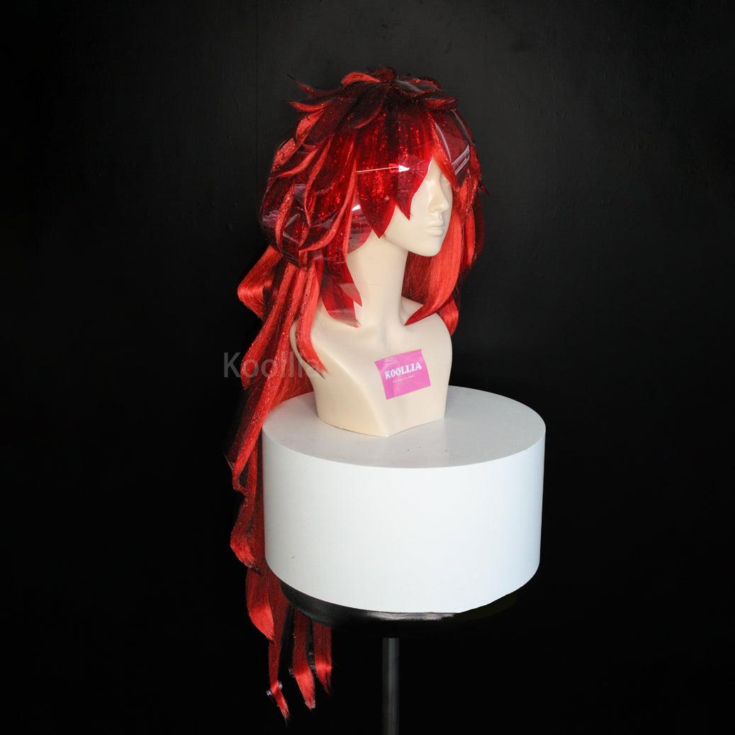 Padparadscha Commission Wig