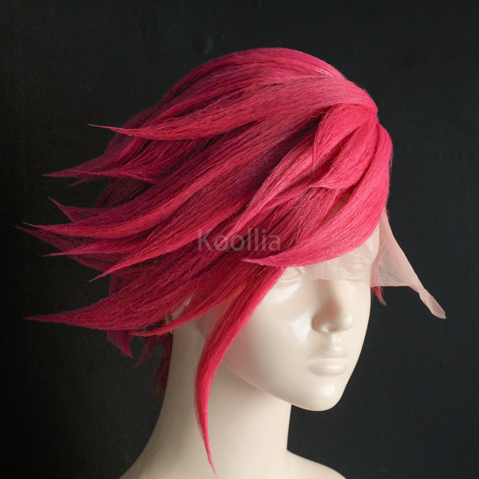 Vi from League of legends Commission Wig
