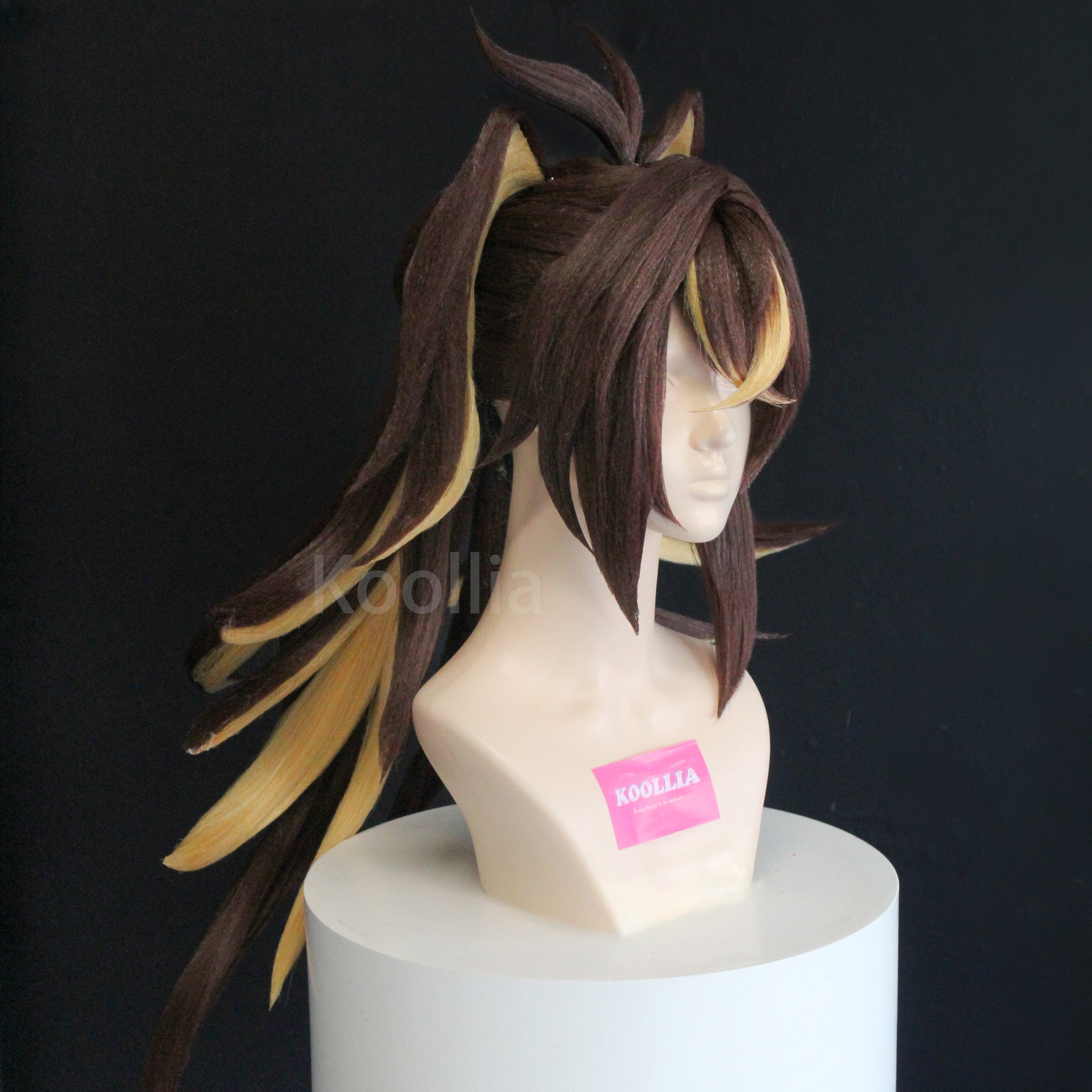 Genshin Impact Dehya Antigravity Commission Wig