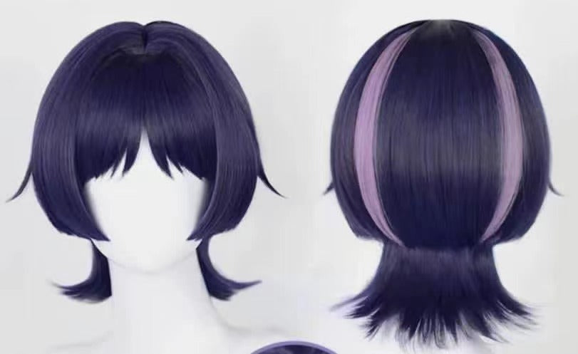 Scaramouche short hair commission wig