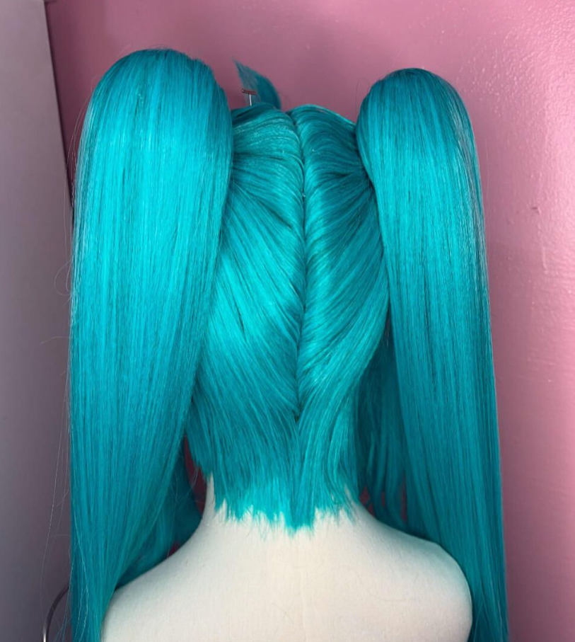 Hatsune Miku commission wig natural style