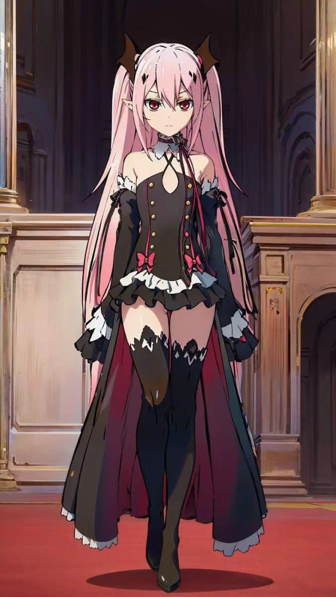 Krul From Seraph of the End Commission Wig
