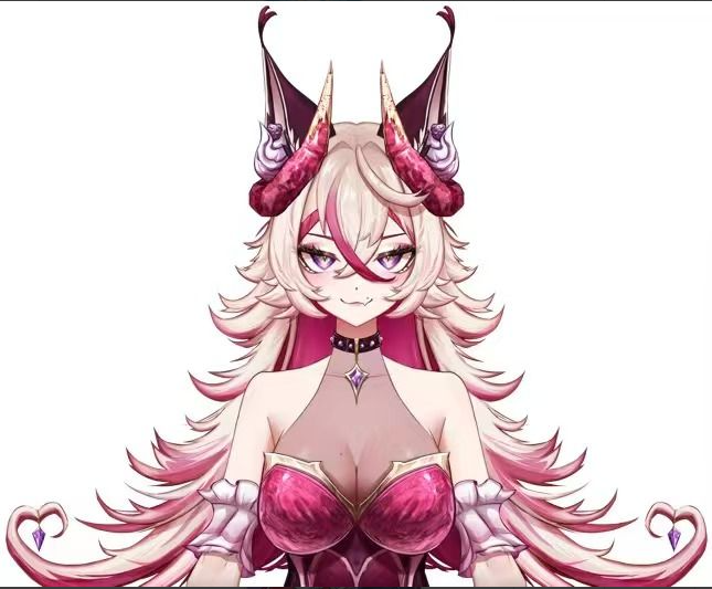 Veli's vtuber wig commission antigravity style