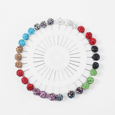 Colorful Diamond Straight Pin (48mm)  Wig Stylist Tools