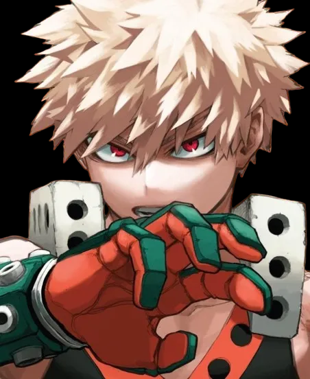 Bakugo  commission wig