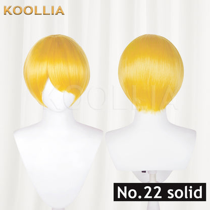 All-purpose 30cm Fluffy Mixed Fiber Short Hair Heat Resistant Basic Wig