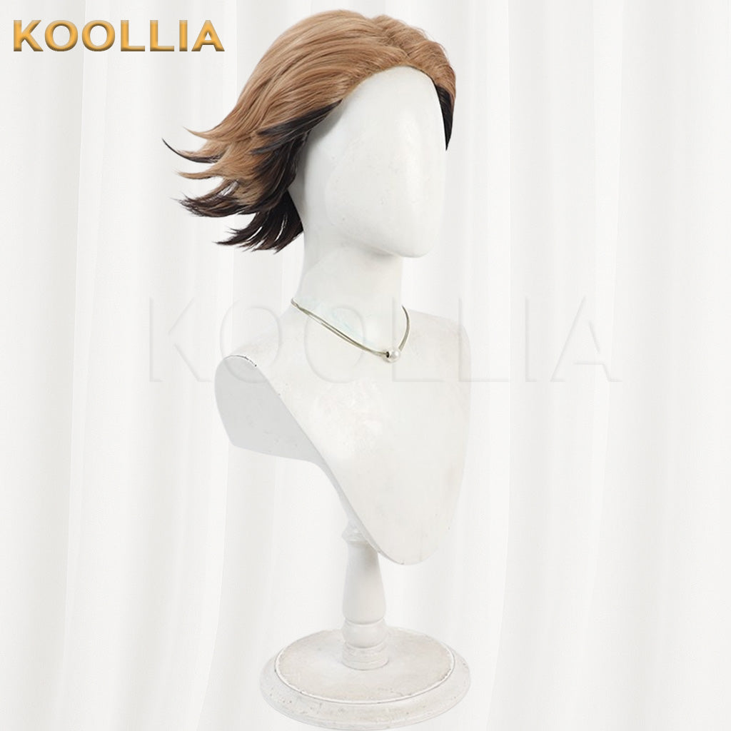 Pretty Derby Kitahara Minoru Brown‑Black Gradient Basic Wig