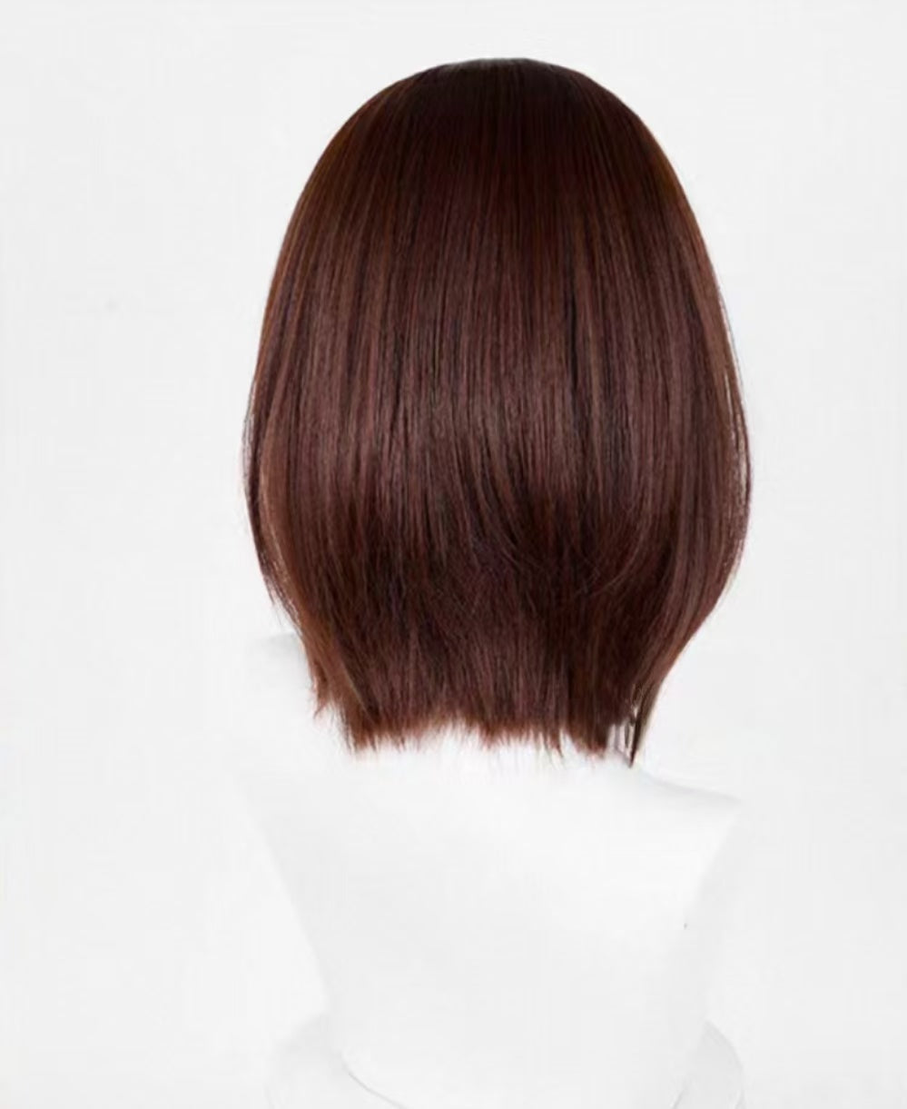 Narotu Nohara Rin Short Brown Hair Basic Wig