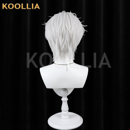 Goddess of Victory: Nikke Johan Silver White Short Basic Wig