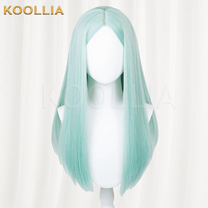 Cyberpunk Edgerunners Rebecca Mint Cyan Basic Wig