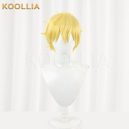 StarDetective Precure Jet Golden Short Hair Basic Wig