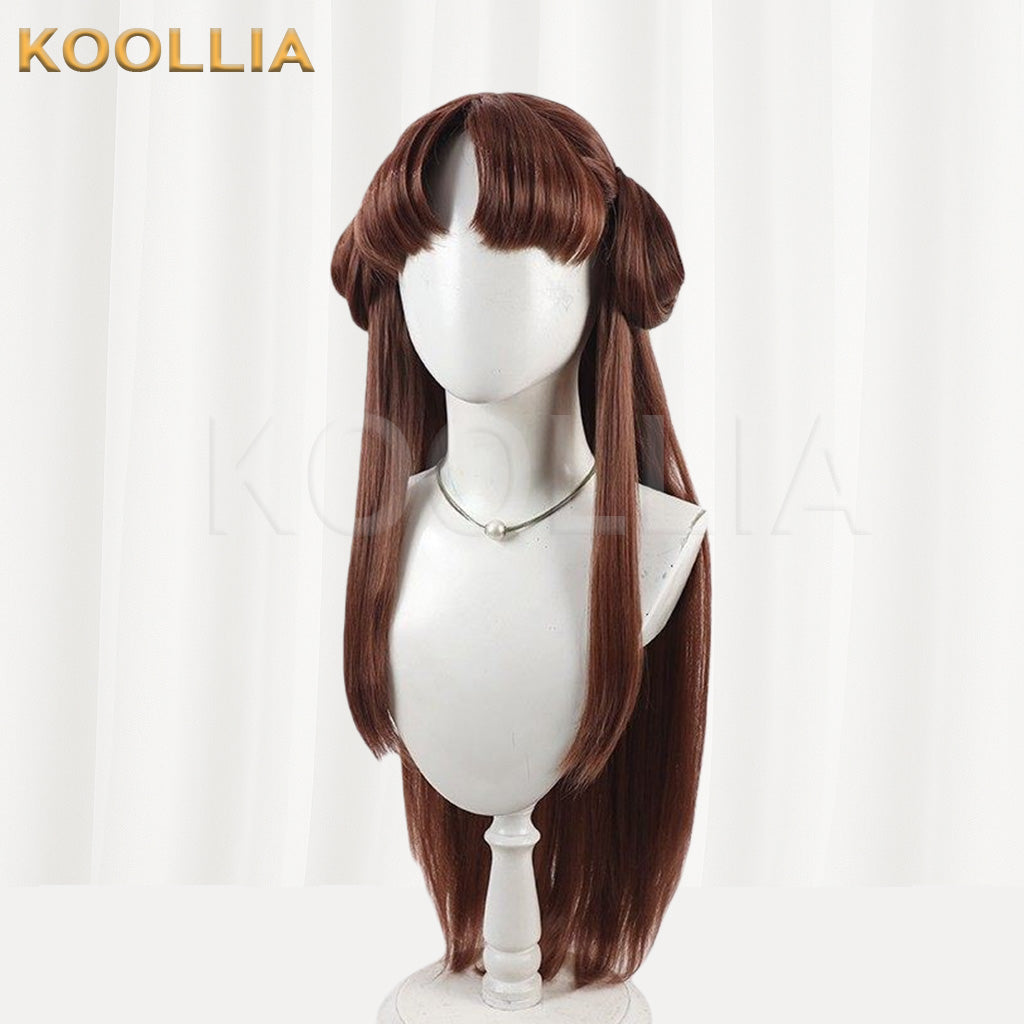 The Apothecary Diaries Riju Dark Brown Basic Wig