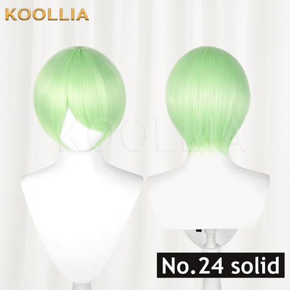 All-purpose 30cm Fluffy Mixed Fiber Short Hair Heat Resistant Basic Wig