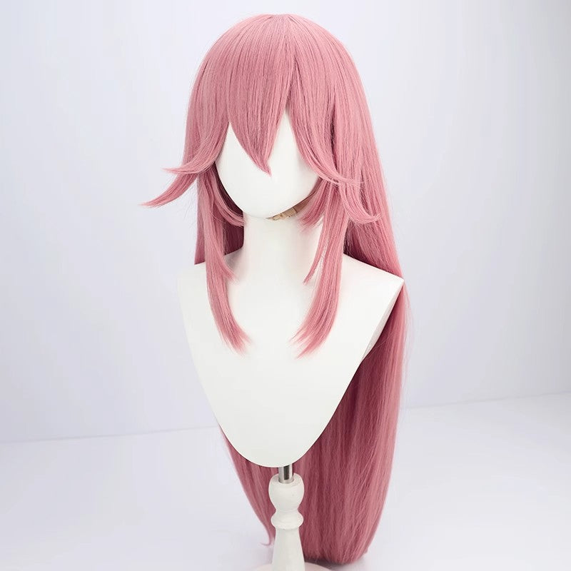 Genshin Impact Yae Miko Long Pink Hair Basic Wig