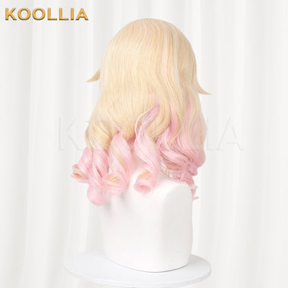 Identity V Perfumer Liko Yellow-Pink Gradient Basic Wig