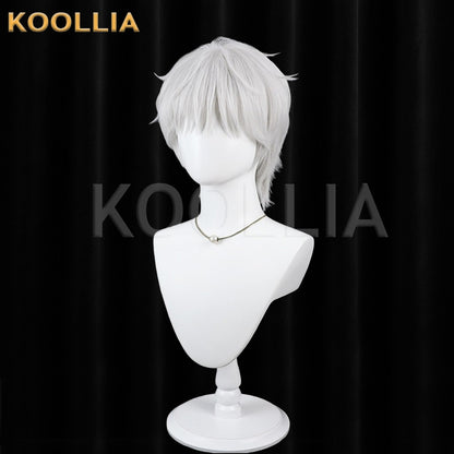 Goddess of Victory: Nikke Johan Silver White Short Basic Wig