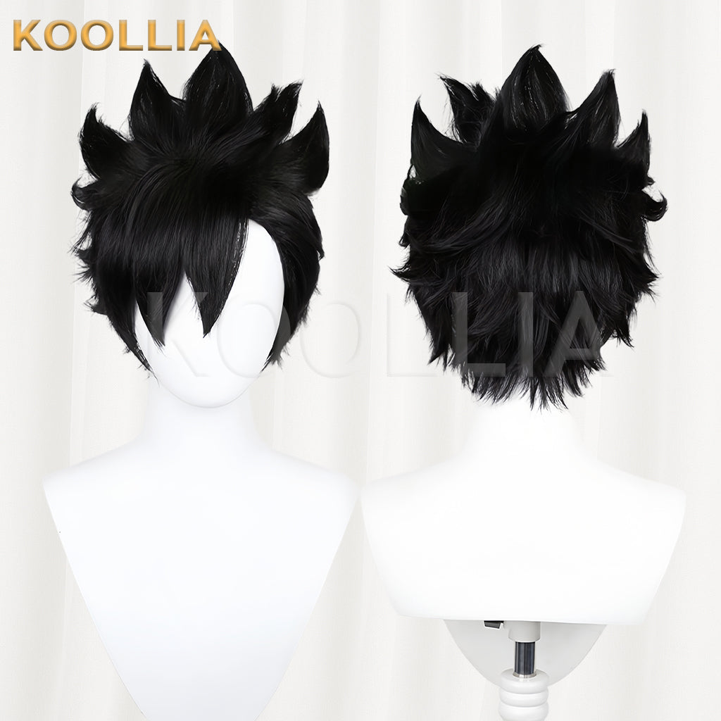 Haikyuu Tetsurou Kuroo Short Black Hair Basic Wig