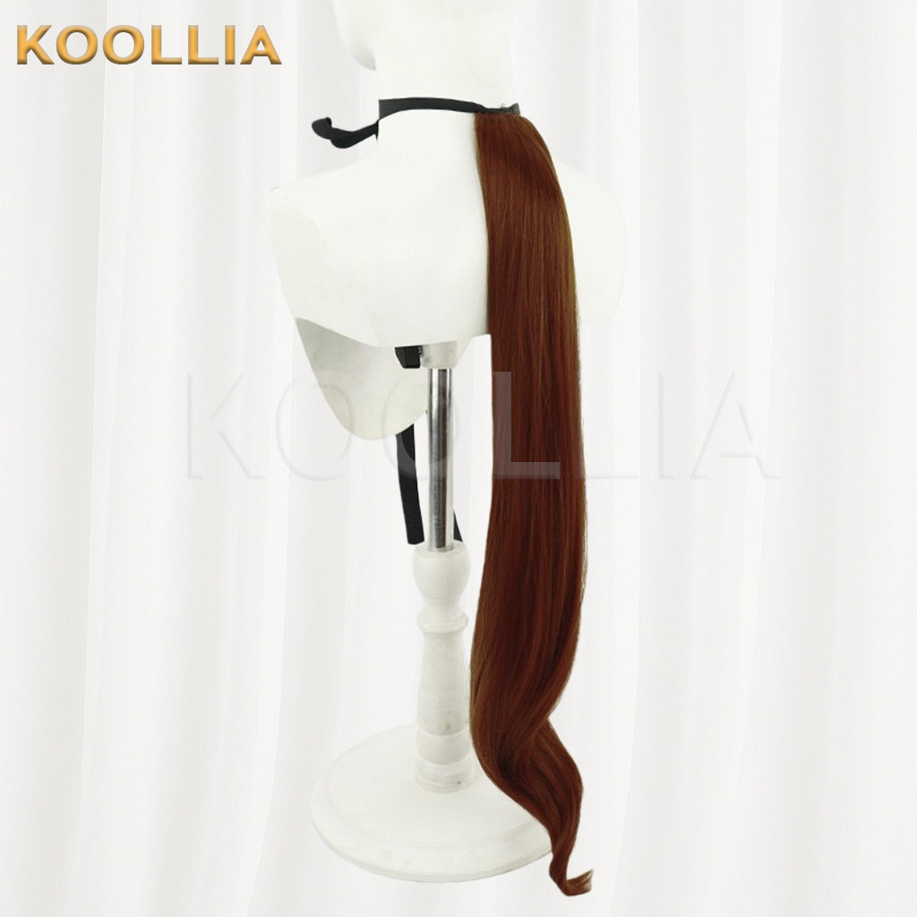 Umamusume Pretty Derby Sakura Bakushin O Reddish Brown Long Hair Basic Wig