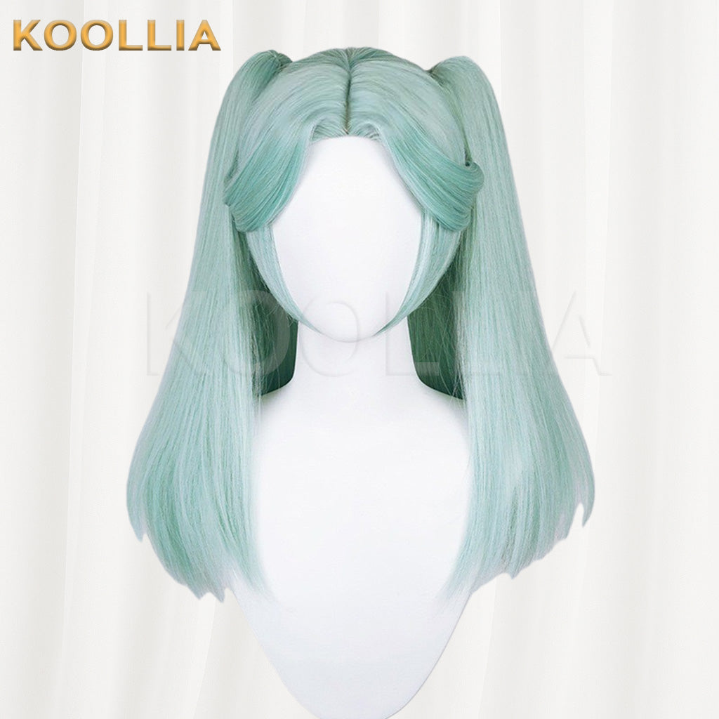 Cyberpunk Edgerunners Rebecca Mint Cyan Basic Wig