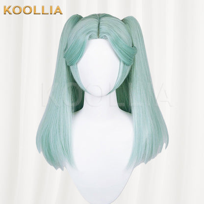 Cyberpunk Edgerunners Rebecca Mint Cyan Basic Wig
