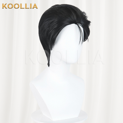Smoking Behind the Supermarket with You Sasaki Matte Black Basic Wig