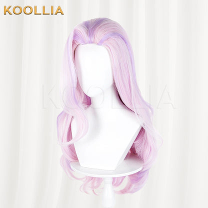 Jujutsu Kaisen Uro Takako Pink Purple Long Wavy Curly Basic Wig