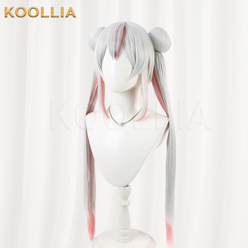 Hololive Nakiri Ayame Pink Gradient Basic Wig