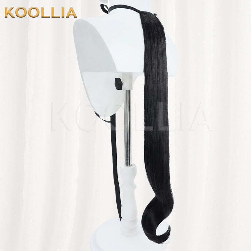 Umamusume Pretty Derby Winning Ticket Pure Black Medium Short Hair Basic Wig