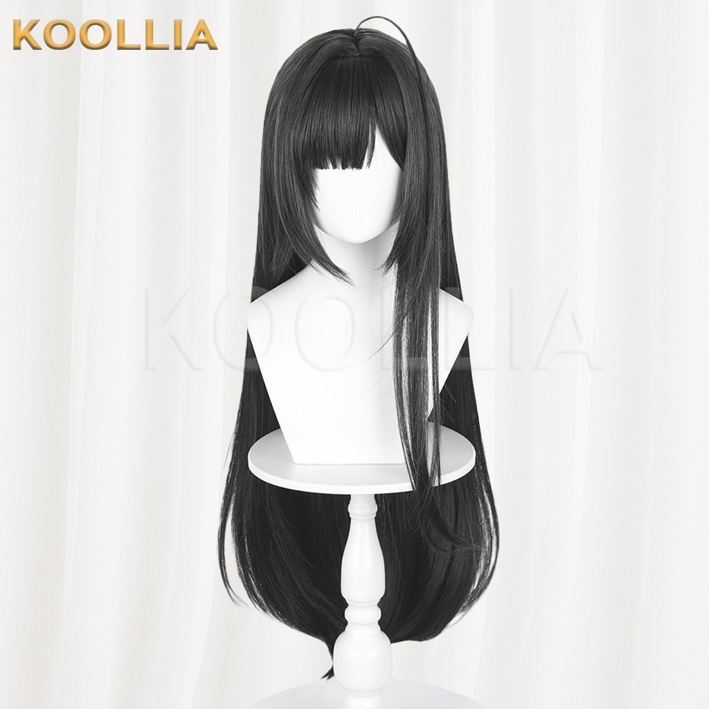 Goddess of Victory: NIKKE Mint Dark Gray Black Basic Wig