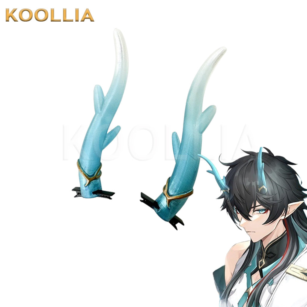 Genshin Impact Dan Heng • Imbibitor Lunae Basic Cosplay Dragon Horn Headpiece Set