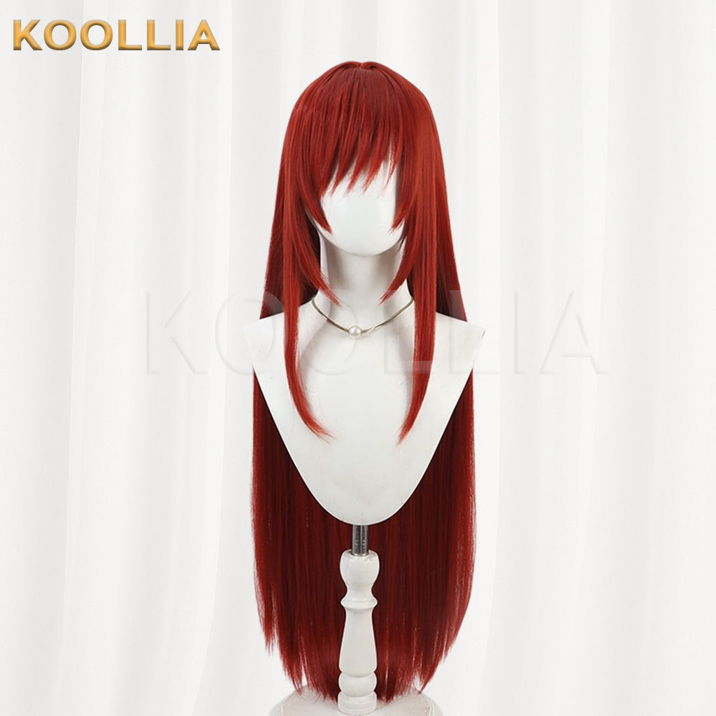 NIKKE: Goddess of Victory Rapi Long Red Hair Basic Wig
