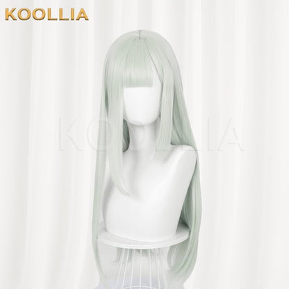 BanG Dream! It’s MyGO!!!!! 	Mutsumi Wakaba Long Green Hair Basic Wig