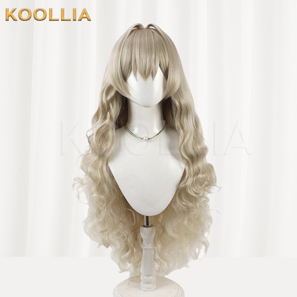 NIKKE: Goddess of Victory Crown Ash Blonde Wavy Basic Wig