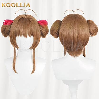 Card Captor Sakura Kinomoto Sakura Long Basic Wig