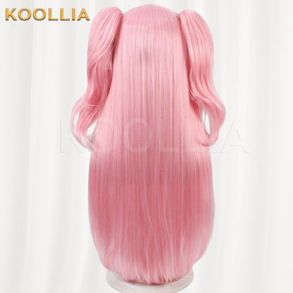 Love Mary Malignant Conception Mea Riff Pure Pink Basic Wig