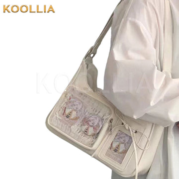 Patent Anime Photo Card Crossbody Bag Multi-angle Display by koollia