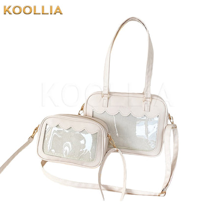 Small Anime Pin Display Shoulder Bag