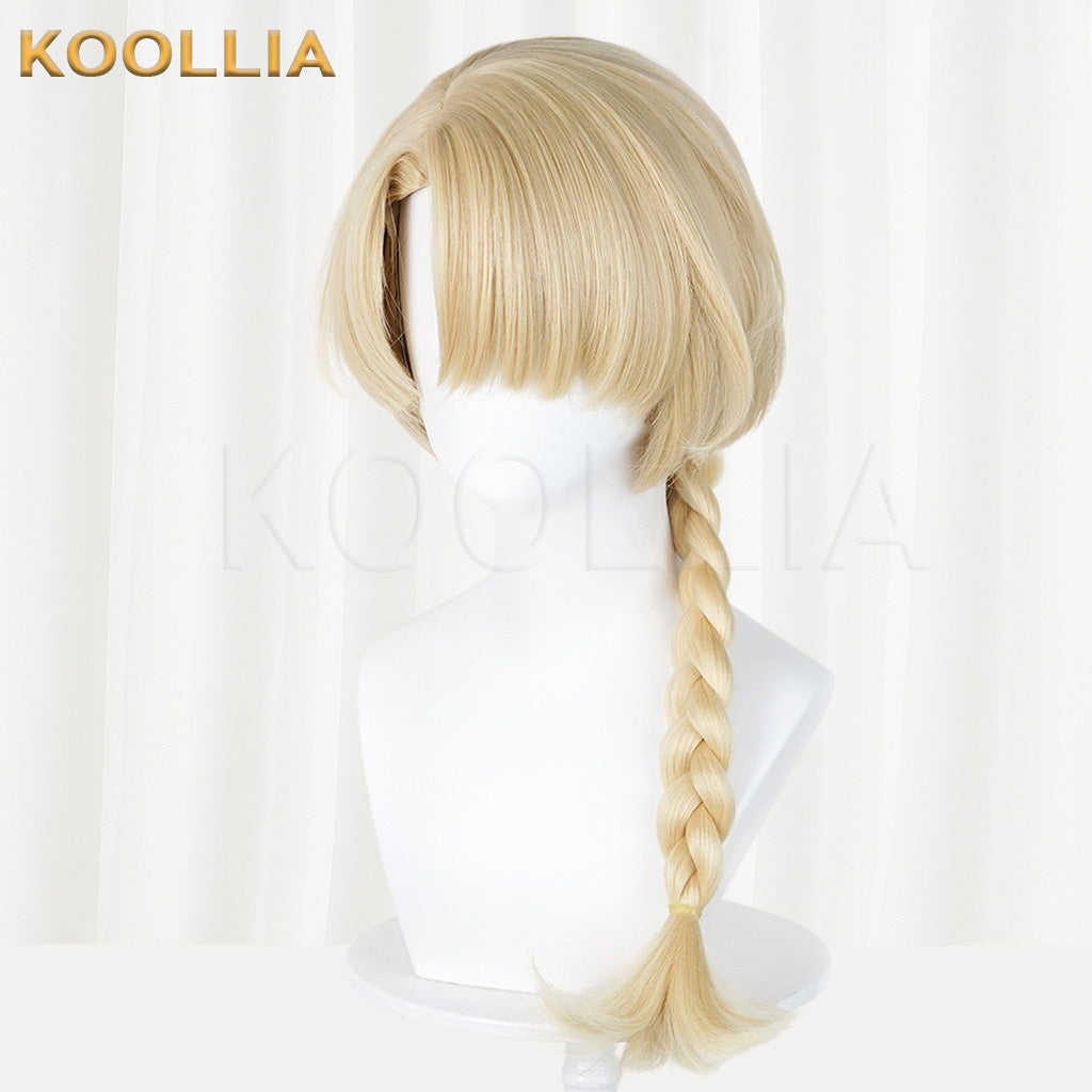 Path to Nowhere Jeanne Light Blonde Single Braid Basic Wig