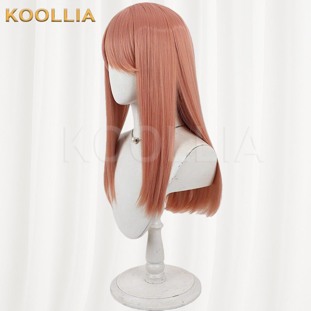 NIKKE Emma Orange‑Pink Basic Wig