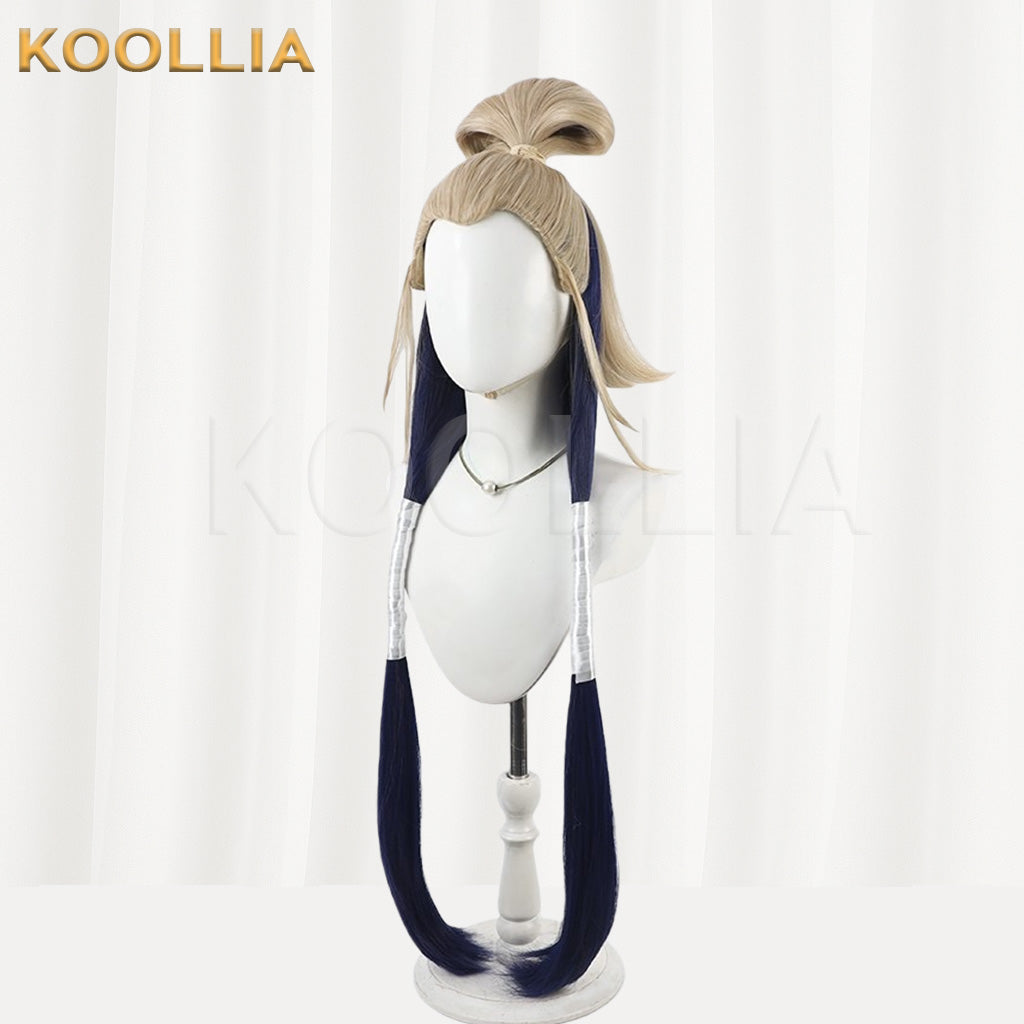 Gachi Akuta Tamaki Two-Tone Widow's Peak Basic Wig