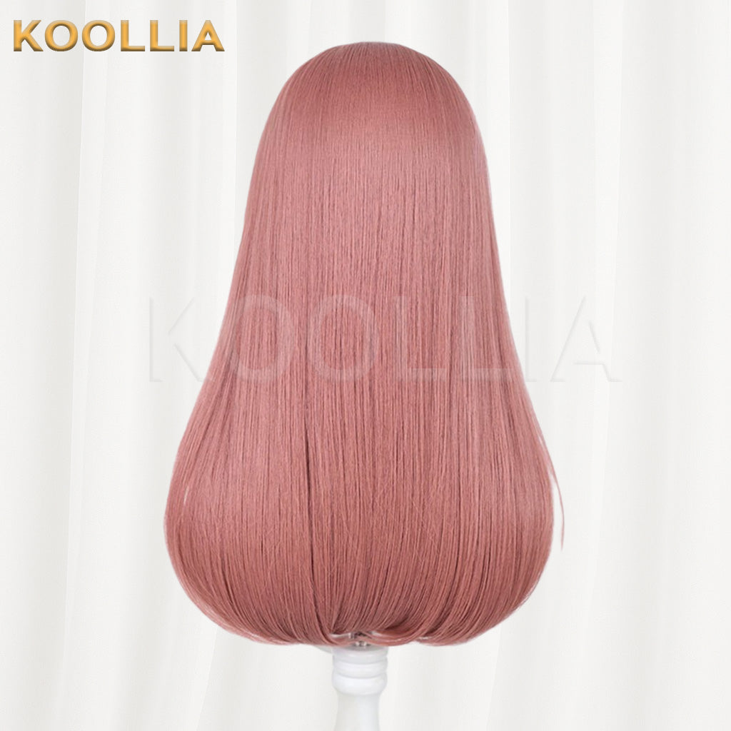 The Quintessential Quintuplets Nakano Miku Medium Taro Pink Hair Basic Wig
