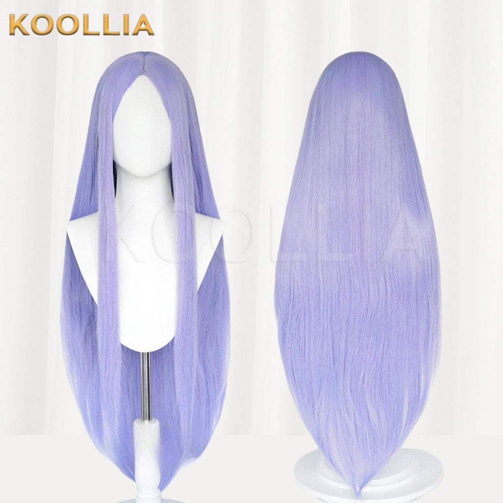 All-purpose 100cm Middle Part Long Straight Multi-color Universal Cosplay Styling Practice Basic Wig