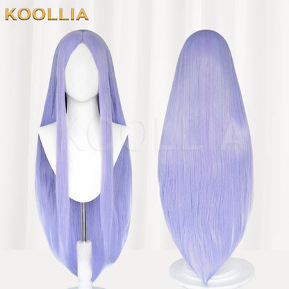 All-purpose 100cm Middle Part Long Straight Multi-color Universal Cosplay Styling Practice Basic Wig