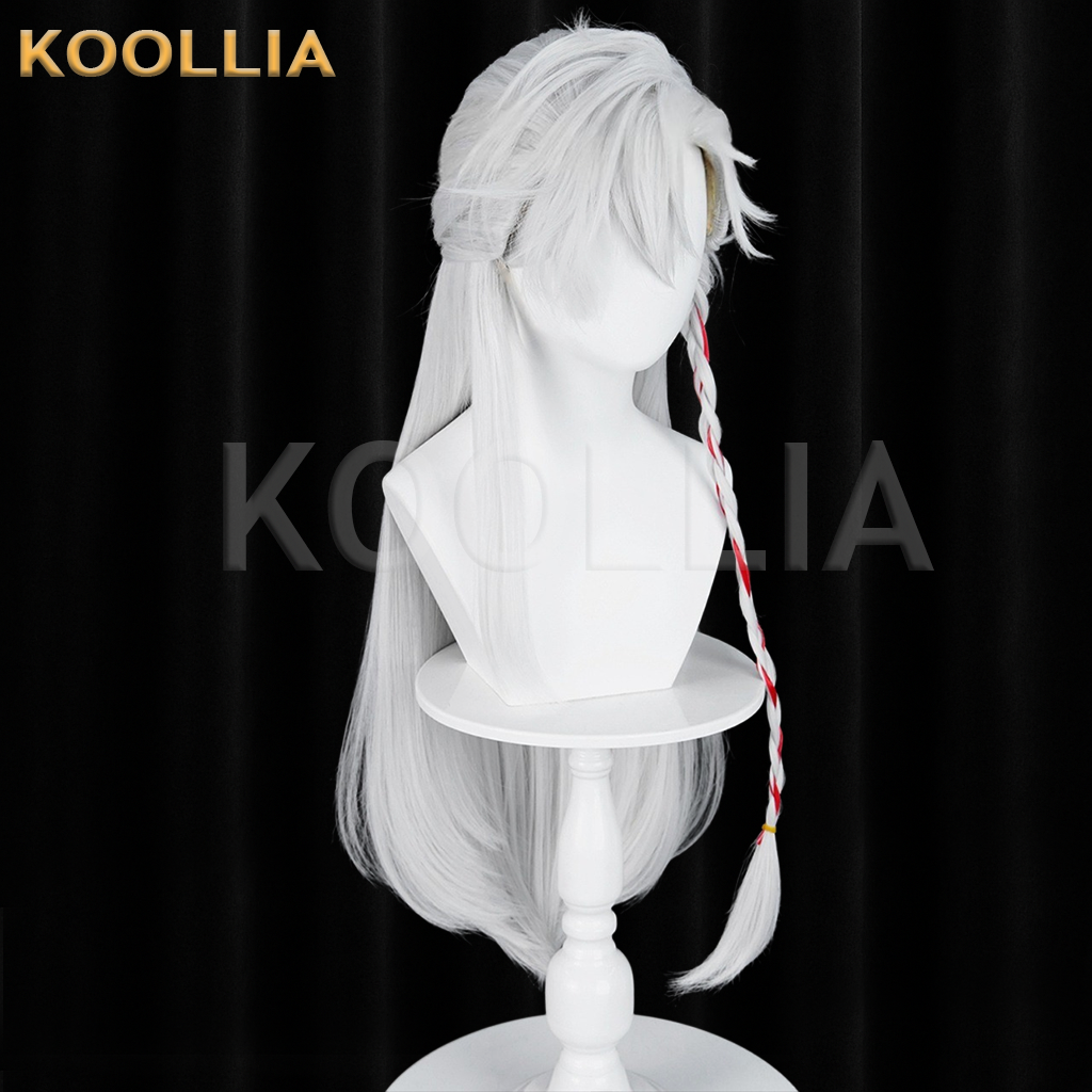 Under the Night Wild Wolf Solid Silver White Basic Wig