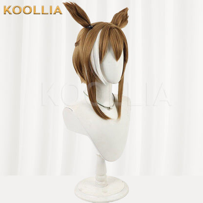 Uma Musume Pretty Derby Cheval Grand Brown Medium Short Basic Wig