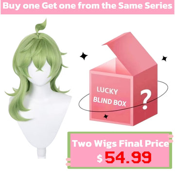 Genshin Impact Collei Long Green Hair Basic Wig - KOOLLIA