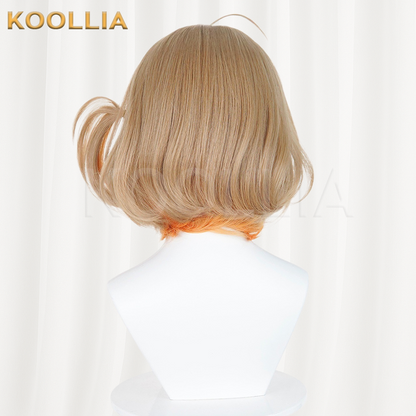 Goddess of Victory: NIKKE Anis Light Brown With Green & Orange Ombre Basic Wig