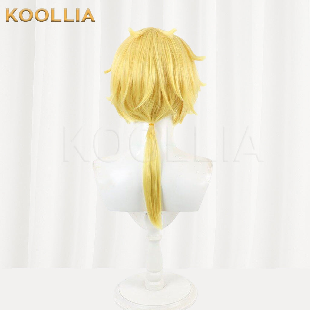 StarDetective Precure Jet Golden Short Hair Basic Wig