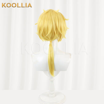 StarDetective Precure Jet Golden Short Hair Basic Wig