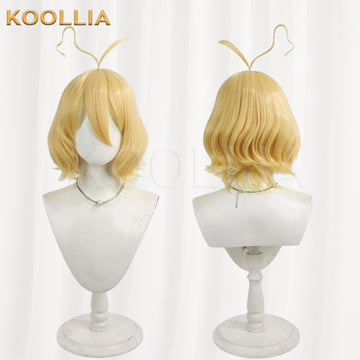Dr. STONE Suika Golden Basic Wig Multi-angle Display by koollia
